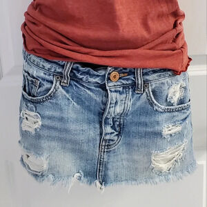 American Eagle Denim Skirt Y2K